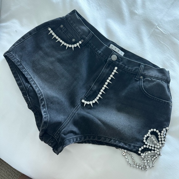 AREA Denim Shorts - Picture 5 of 5